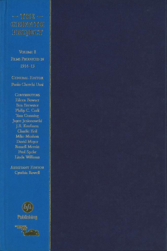 The Griffith Project, Volume 8 by Paolo Cherchi Usai