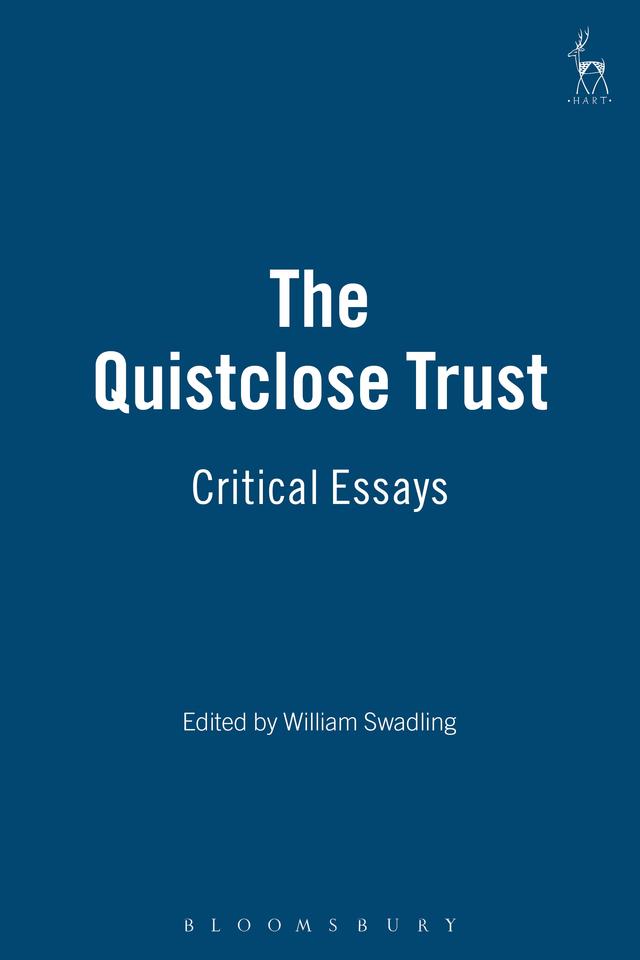 The Quistclose Trust by William Swadling