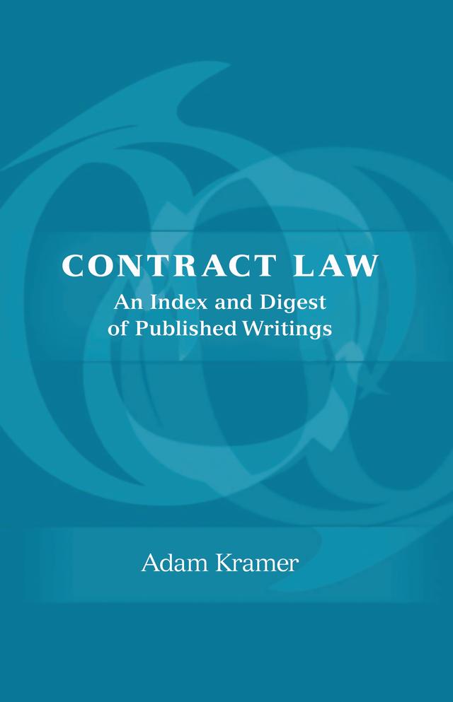 Contract Law by Adam Kramer KC