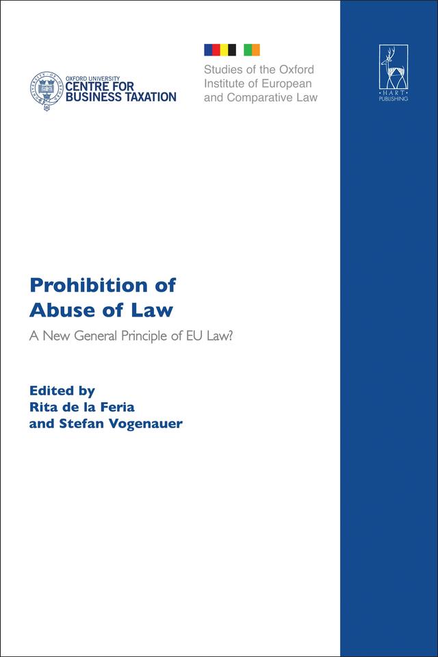 Prohibition of Abuse of Law by Rita de la Feria, Stefan Vogenauer