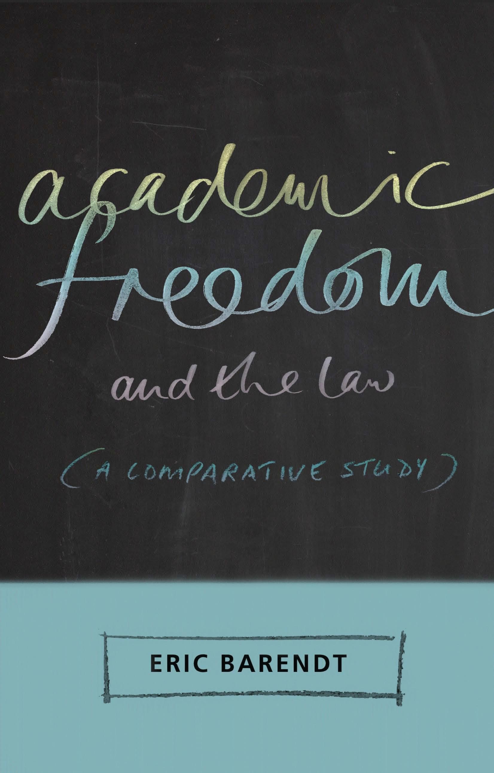 Academic Freedom and the Law