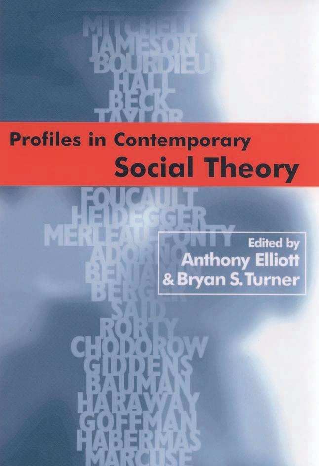 Profiles in Contemporary Social Theory