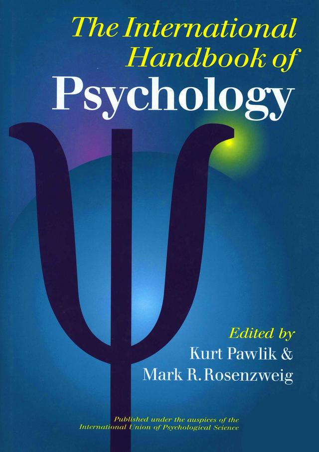 The International Handbook of Psychology by Kurt Pawlik