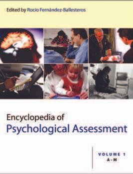 Encyclopedia of Psychological Assessment by Rocio Fernandez-Ballesteros
