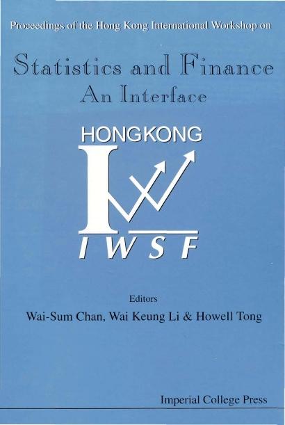 STATISTICS & FINANCE: AN INTERFACE