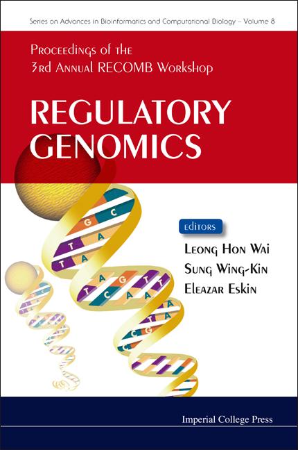 REGULATORY GENOMICS                 (V8)