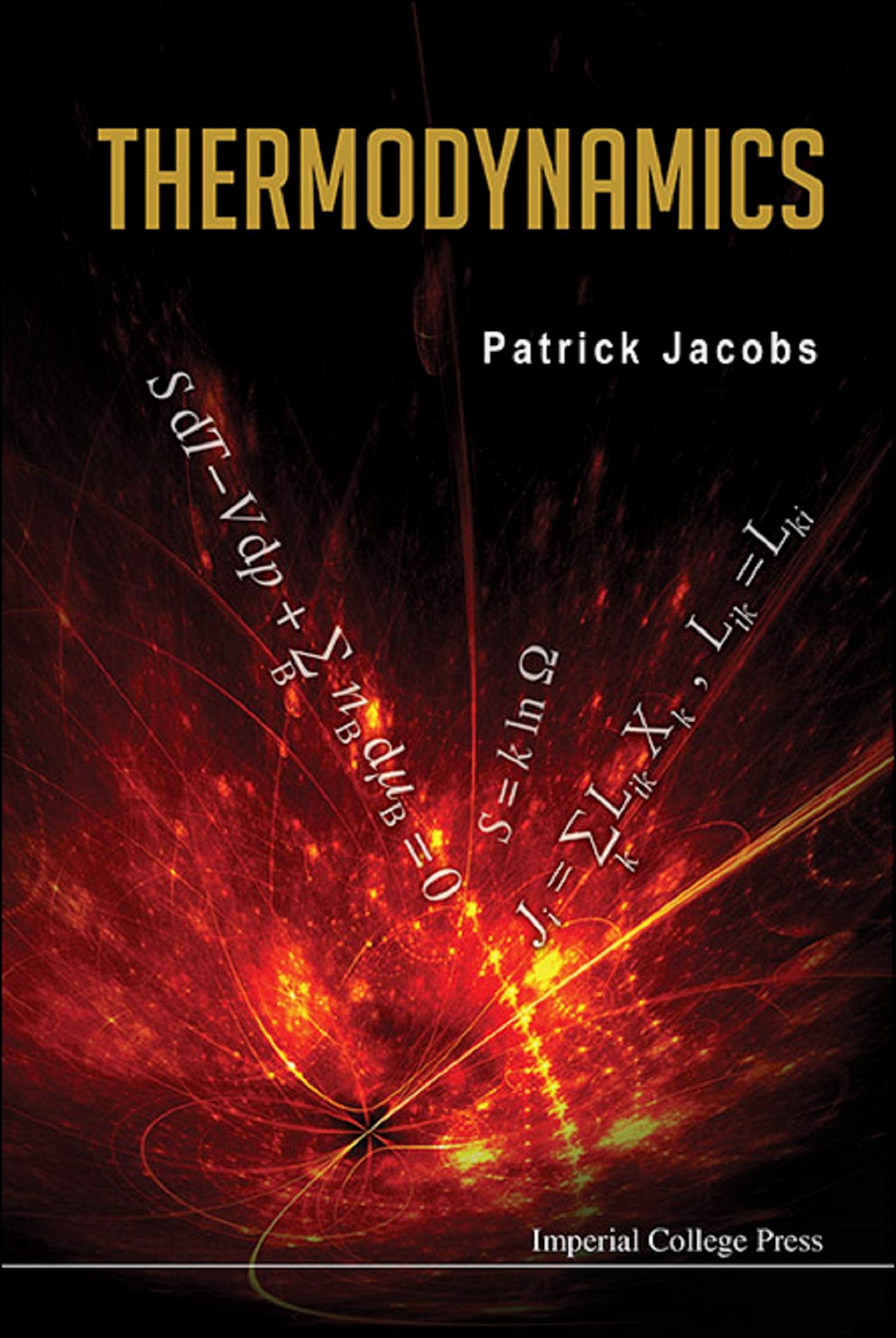THERMODYNAMICS-JACOBS PATRICK