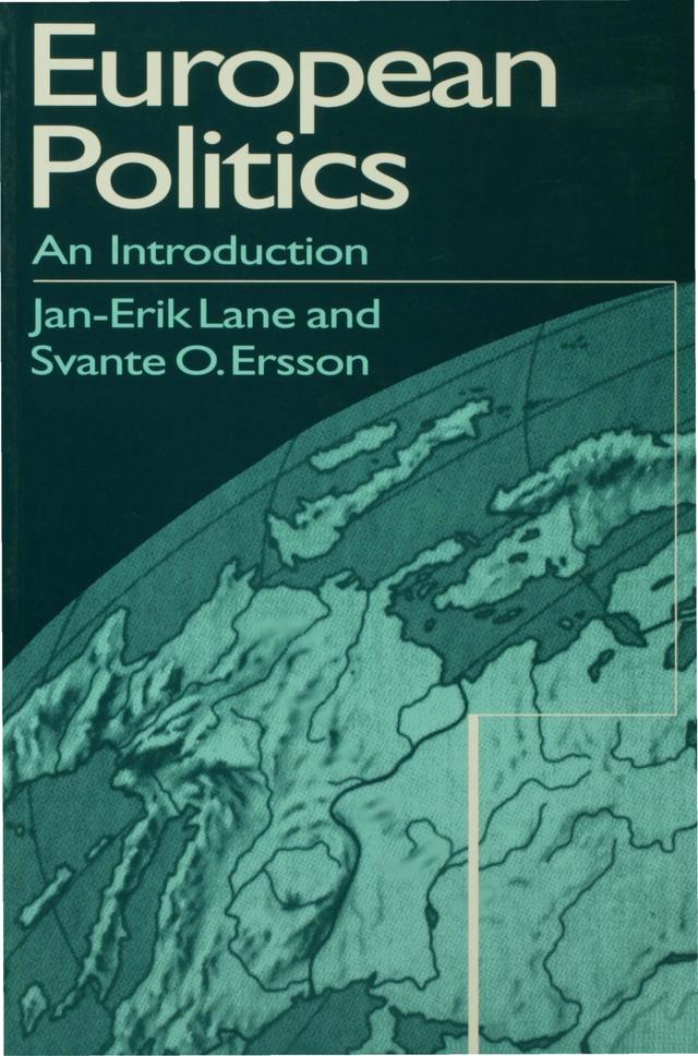 European Politics by Jan-Erik Lane