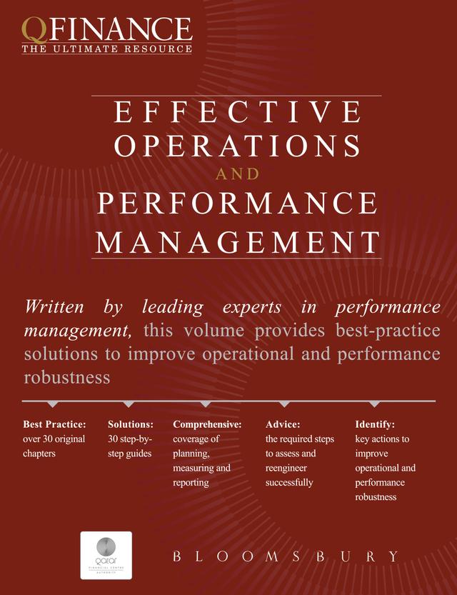 Effective Operations and Performance Management by Bloomsbury Publishing