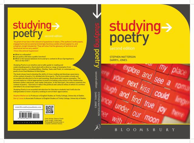 Studying Poetry by Darryl Jones, Stephen Matterson