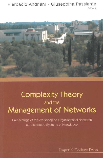 COMPLEXITY THEORY & THE MGNT OF NETWORKS