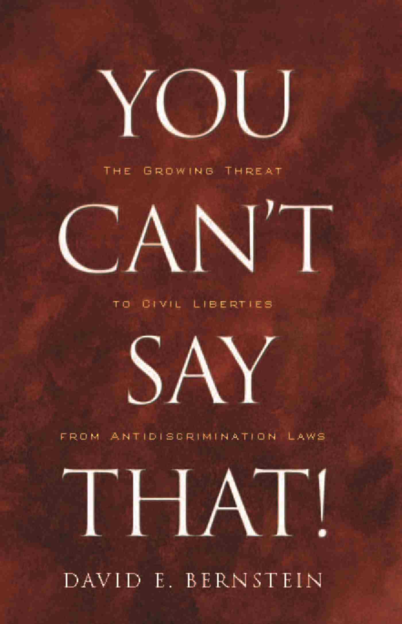 You Can't Say That!