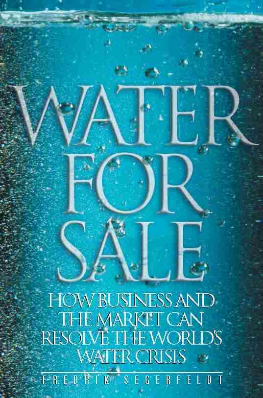 Water For Sale