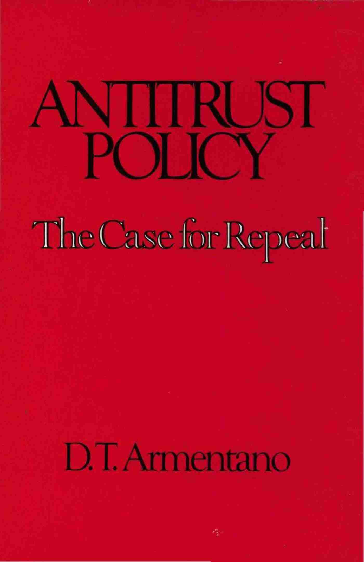 Antitrust Policy