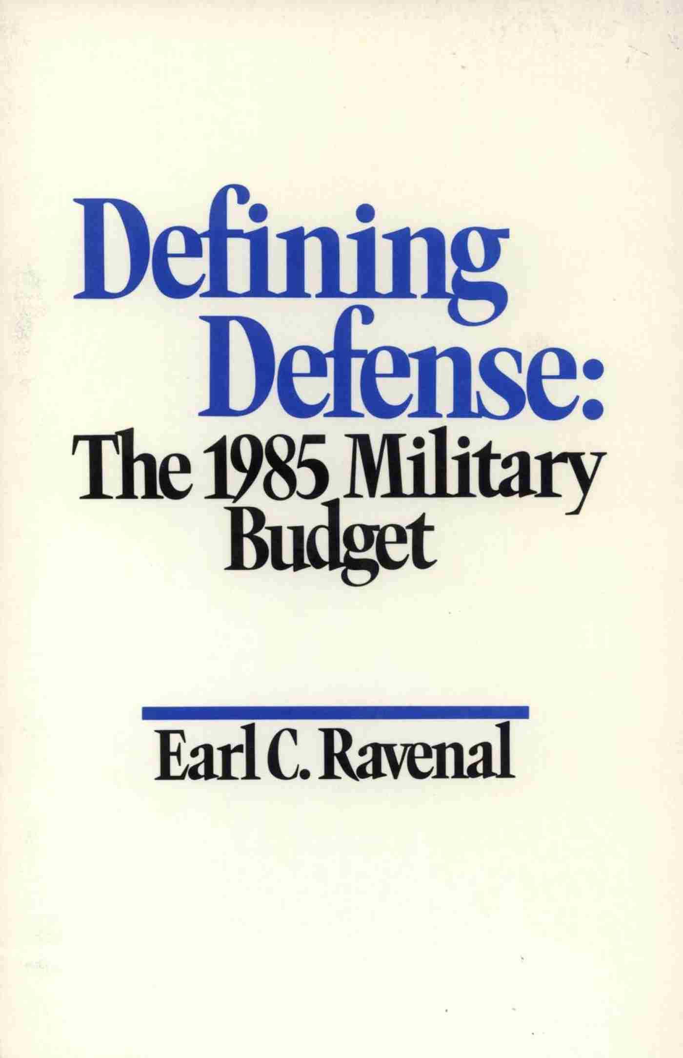 Defining Defense