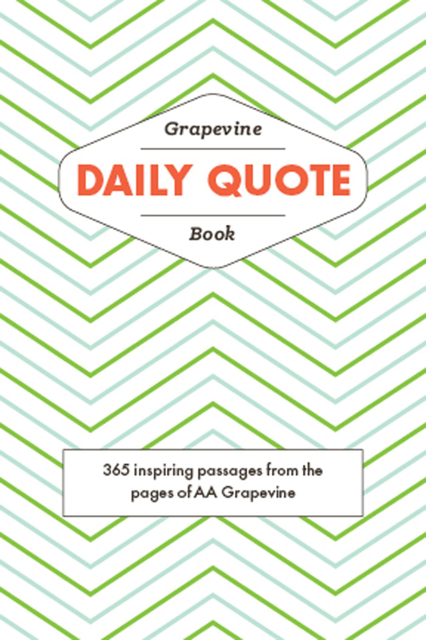 The Grapevine Daily Quote Book