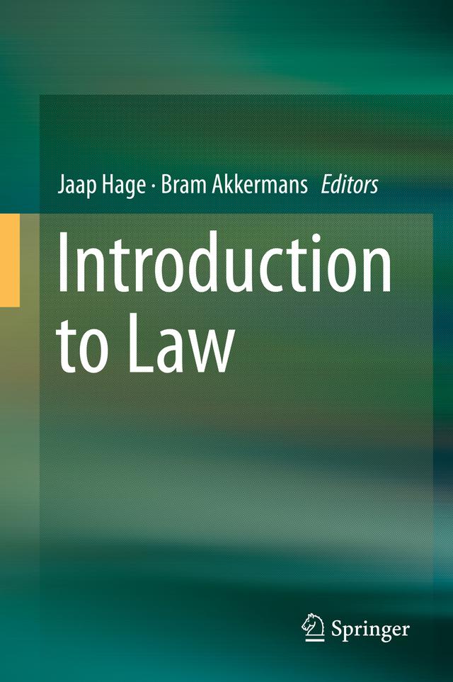 Introduction to Law by Bram Akkermans, Jaap Hage