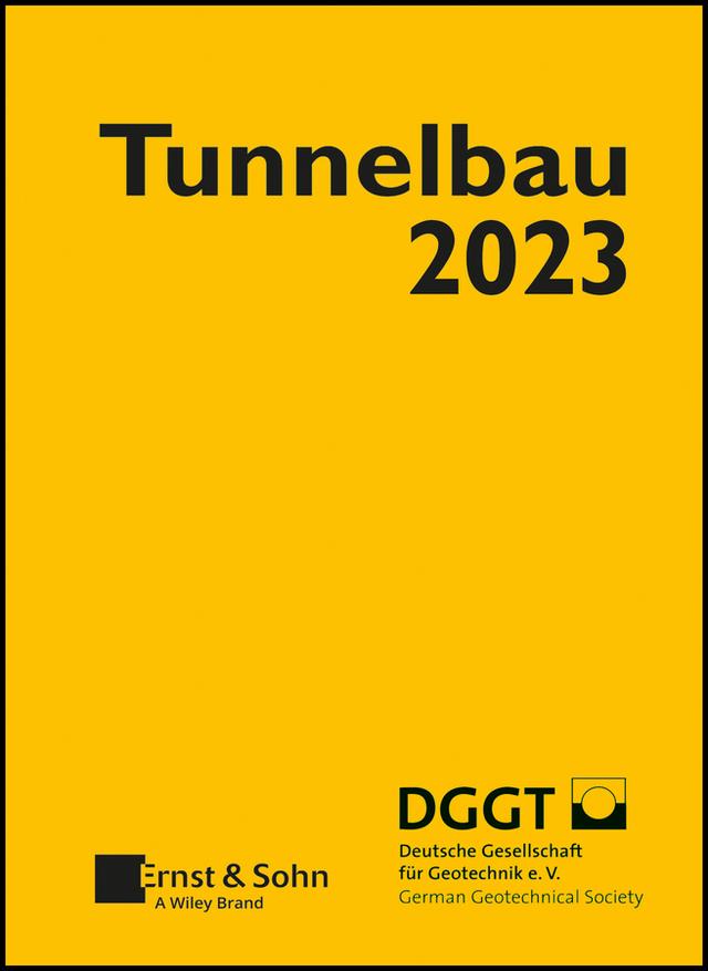 Taschenbuch für den Tunnelbau 2023 by Deutsche Gesellschaft für Geotechnik