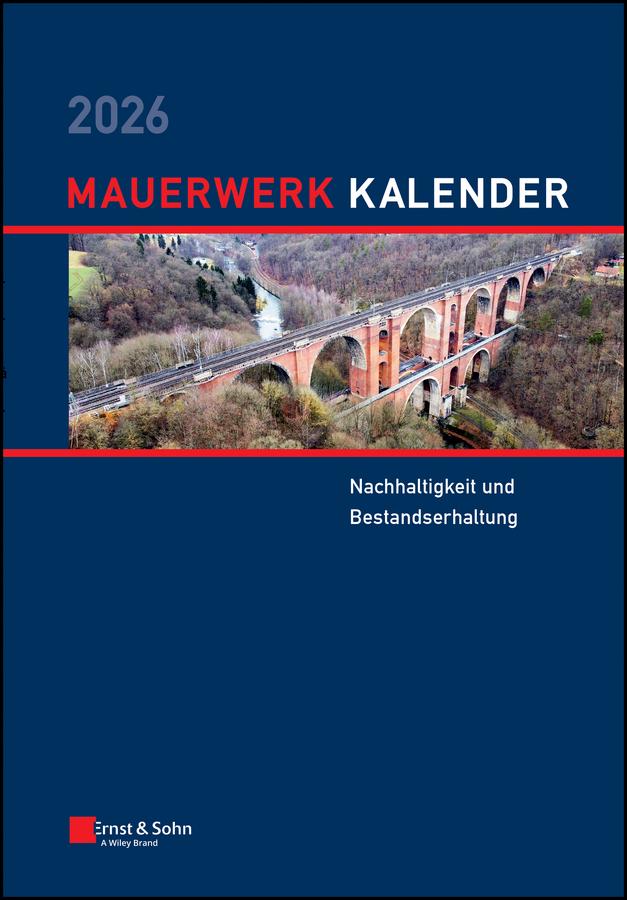 Mauerwerk-Kalender 2026 by Detleff Schermer, Eric Brehm