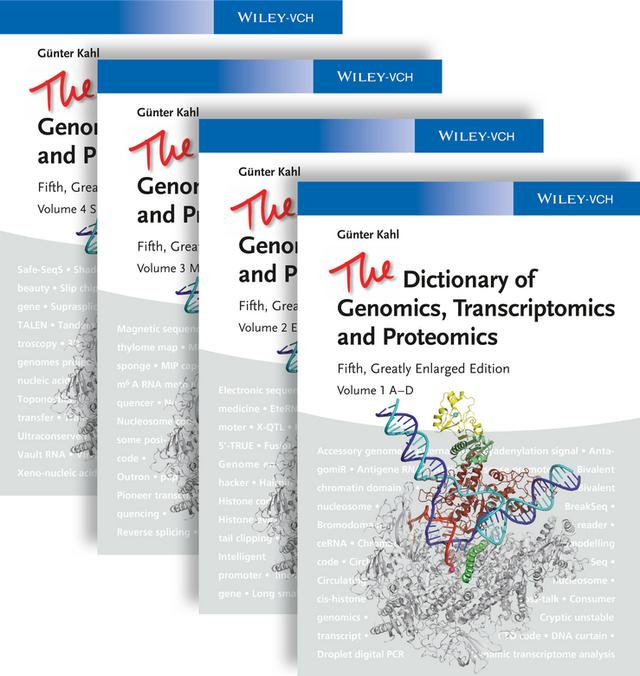 The Dictionary of Genomics, Transcriptomics and Proteomics by Guenter Kahl