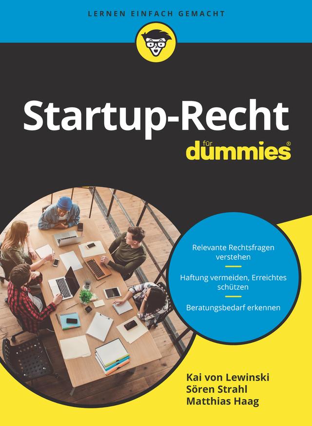 Startup-Recht für Dummies by Kai von Lewinski, Matthias Haag, Soren Strahl