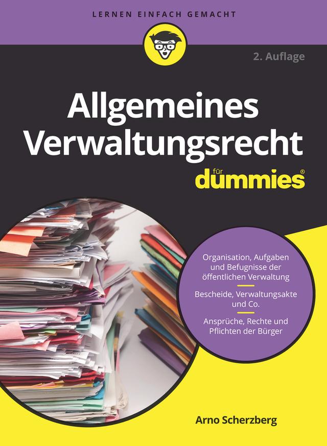 Allgemeines Verwaltungsrecht für Dummies by Arno Scherzberg