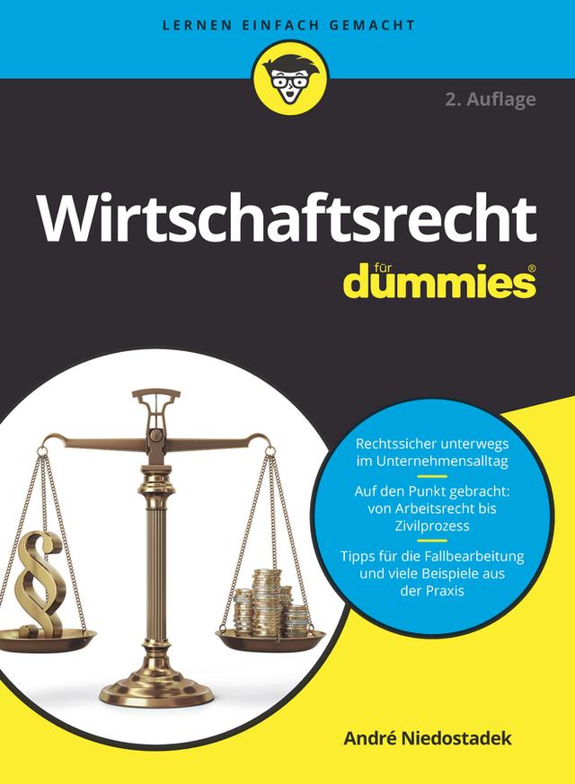 Wirtschaftsrecht für Dummies by André Niedostadek
