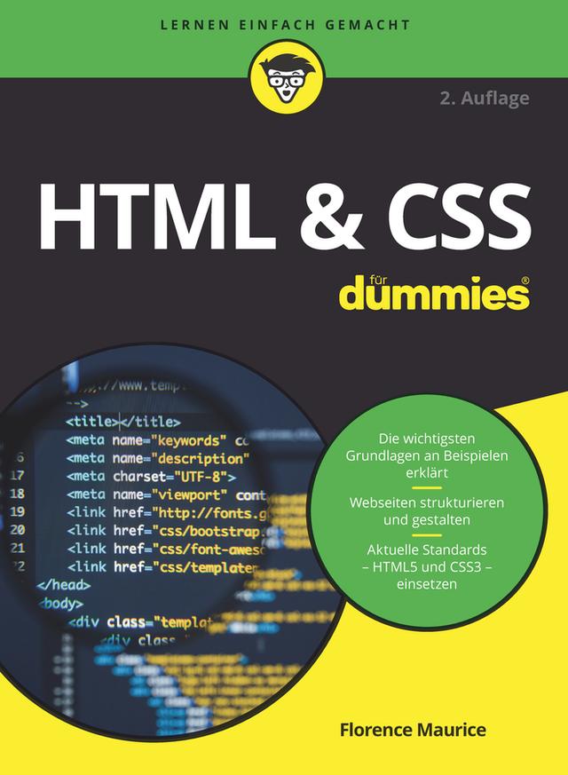 HTML & CSS für Dummies by Florence Maurice