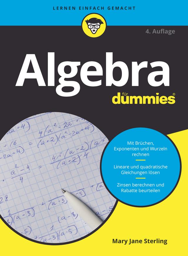 Algebra für Dummies by Mary Jane Sterling