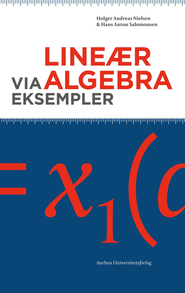 Lineær algebra via eksempler by Hans Anton Salomonsen, Holger Andreas Nielsen