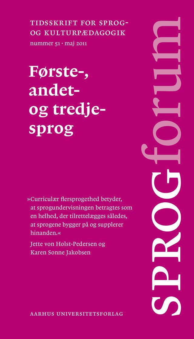 Forste-, andet- og tredjesprog by Anne Holmen, Elina Maslo, Karen Sonne Jakobsen, Lars Stenius StAehr
