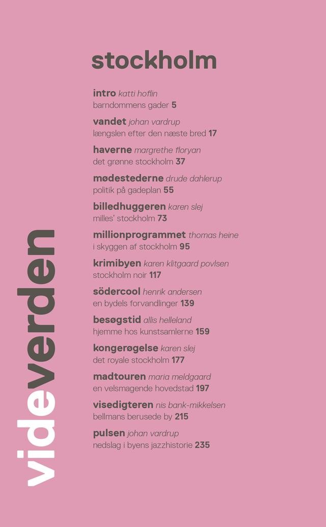 Stockholm by Aarhus University Press