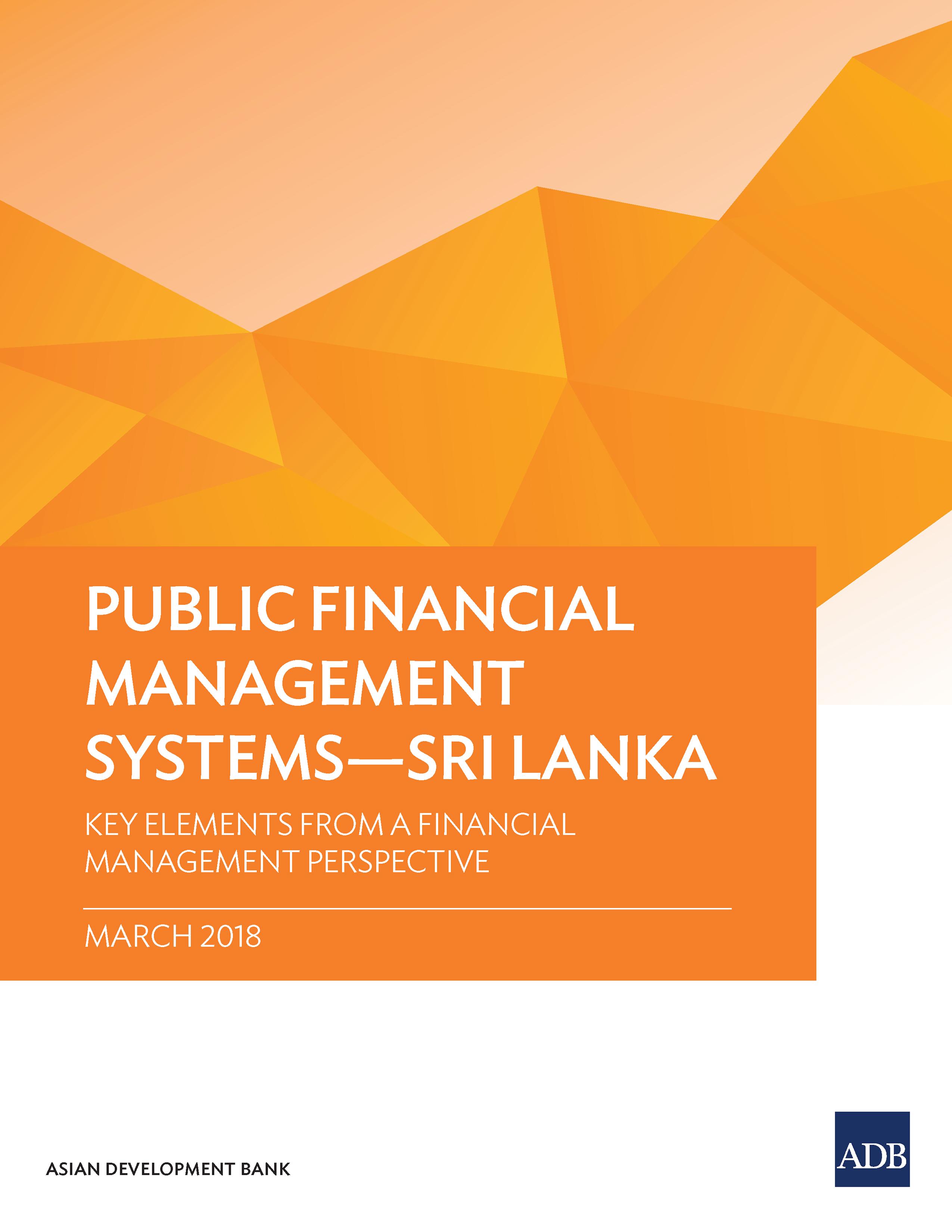 Public Financial Management Systems—Sri Lanka