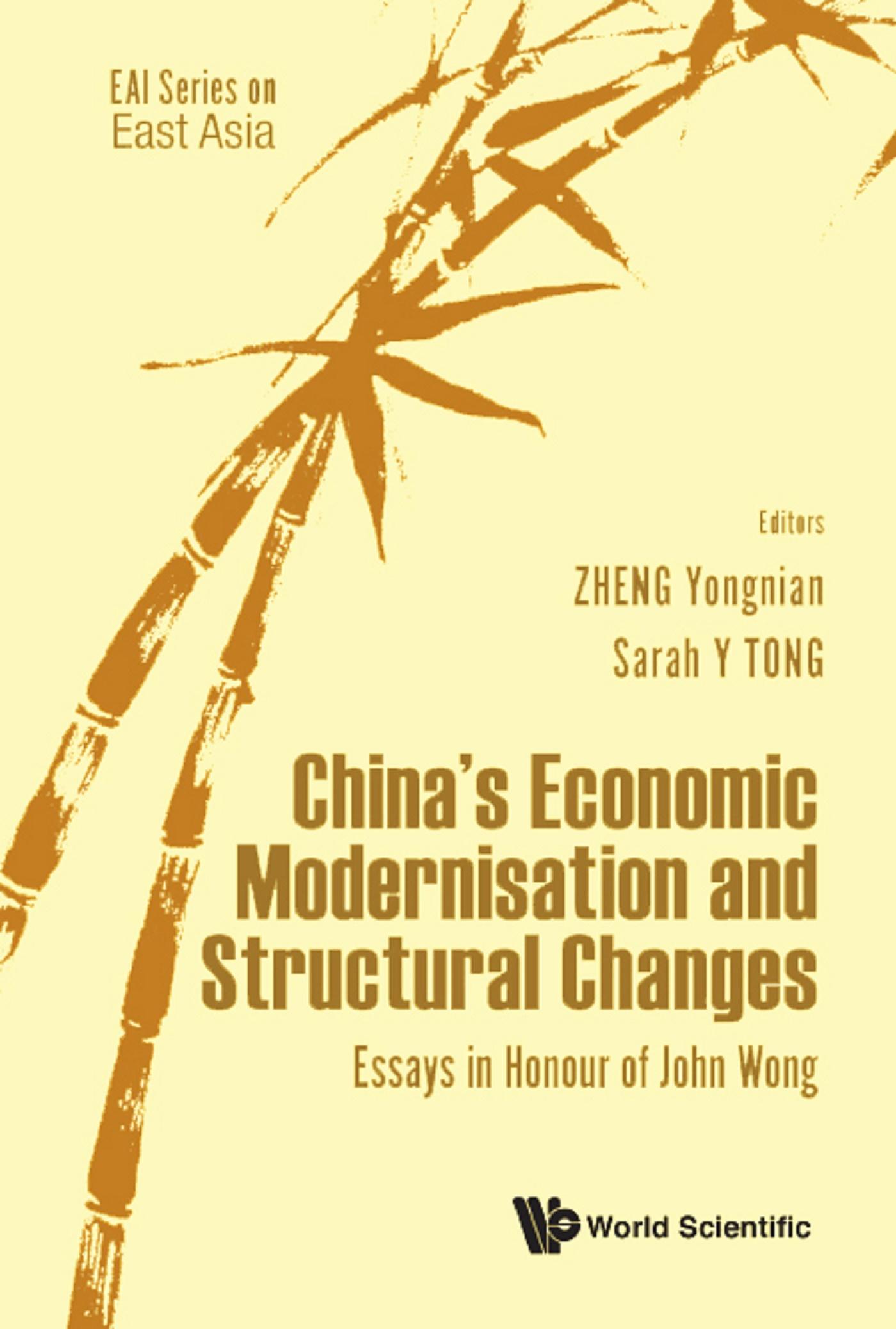 CHINA'S ECONOMIC MODERNISATION AND STRUCTURAL CHANGES