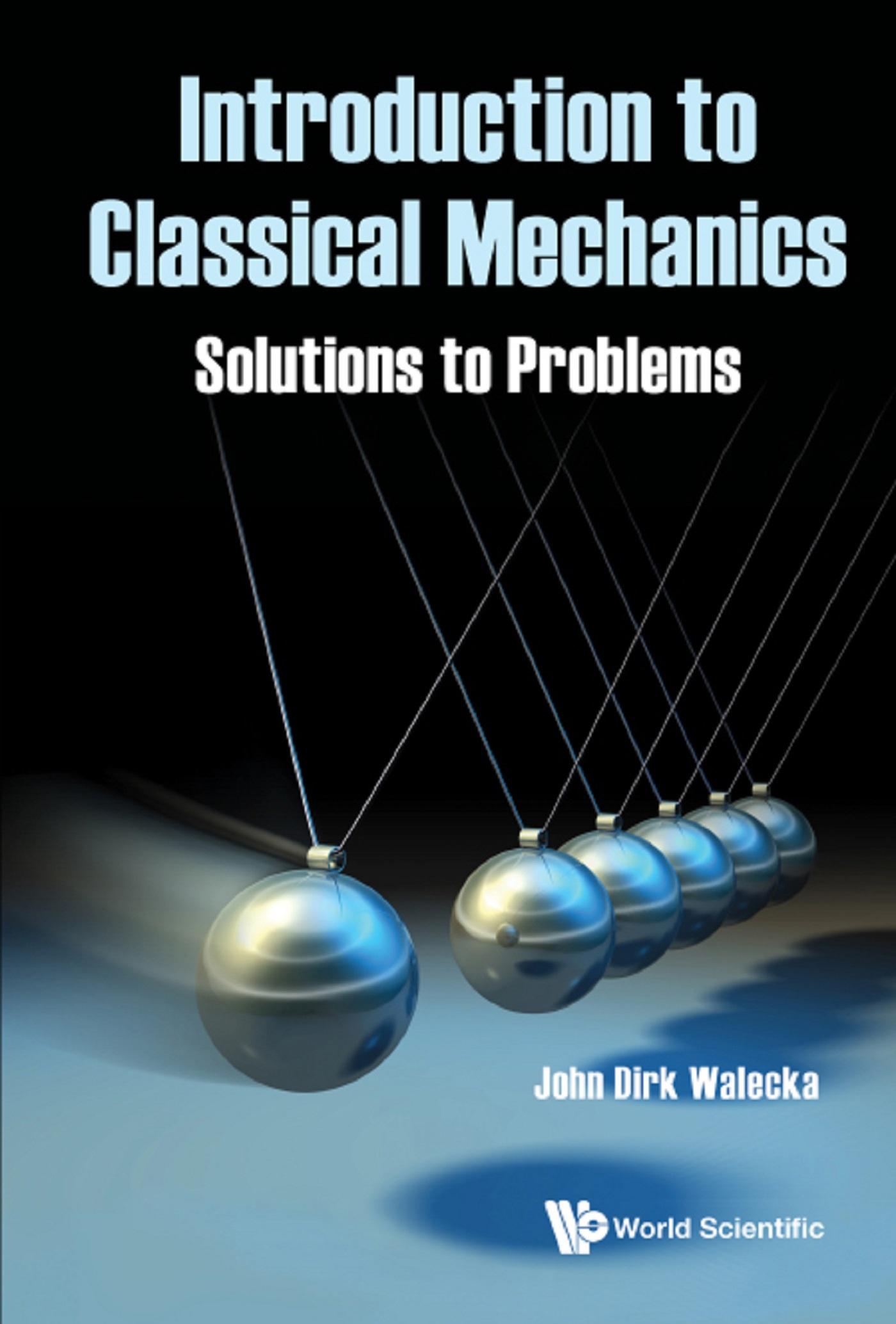 INTRODUCTION TO CLASSICAL MECHANICS: SOLUTIONS TO PROBLEMS