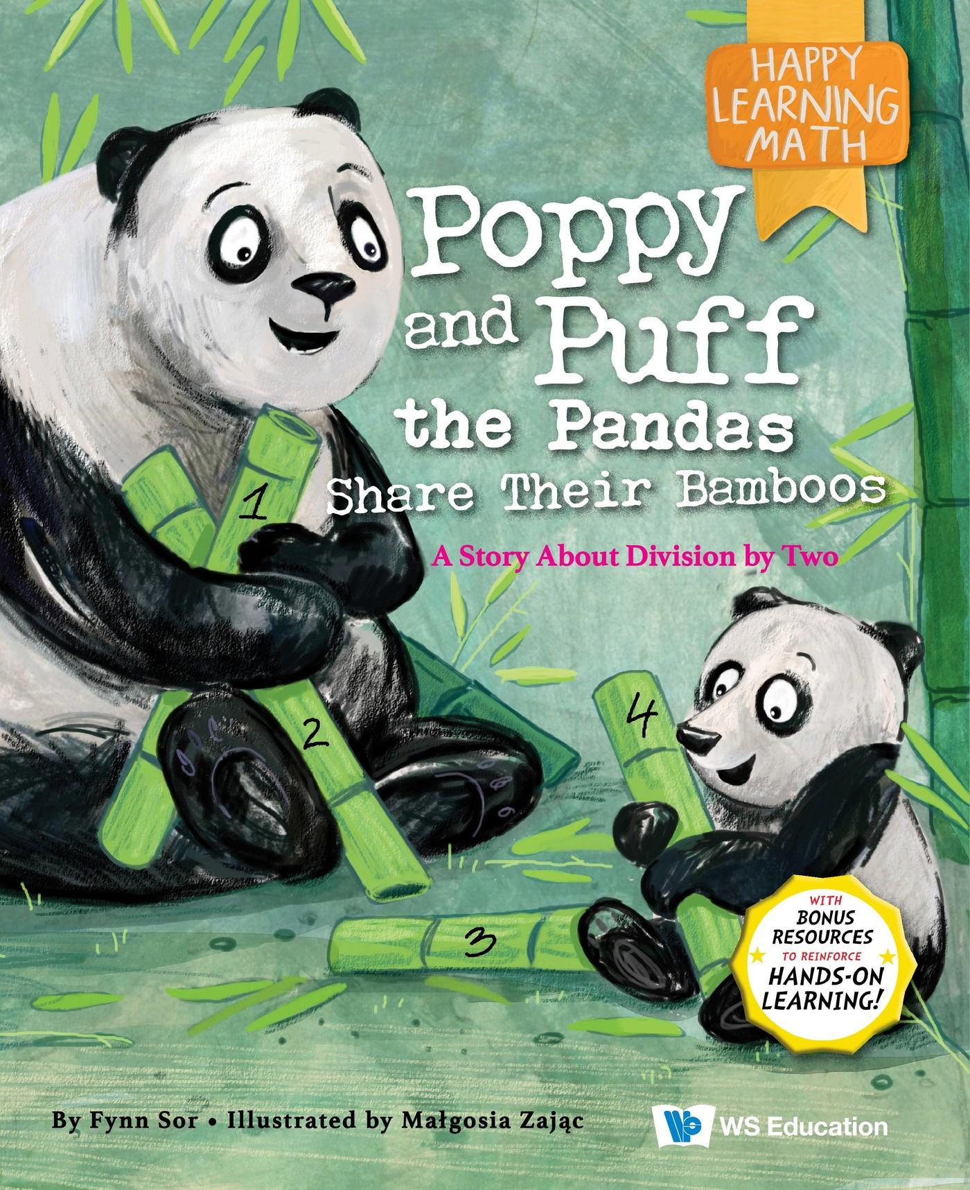 POPPY AND PUFF THE PANDAS SHARE THEIR BAMBOOS