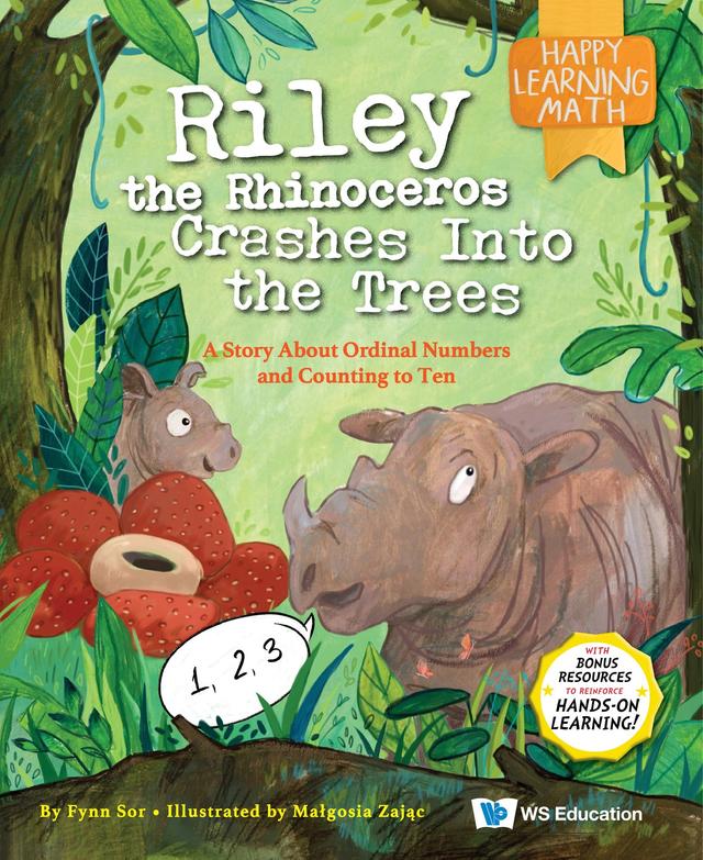 RILEY THE RHINOCEROS CRASHES INTO THE TREES by Fynn Sor, Małgosia Zając