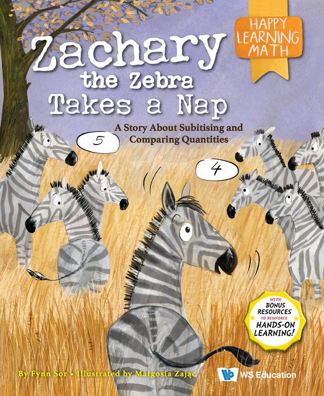 ZACHARY THE ZEBRA TAKES A NAP by Fynn Sor, Małgosia Zając