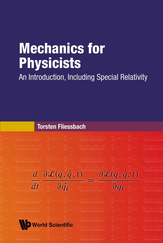MECHANICS FOR PHYSICISTS by Torsten Fliessbach