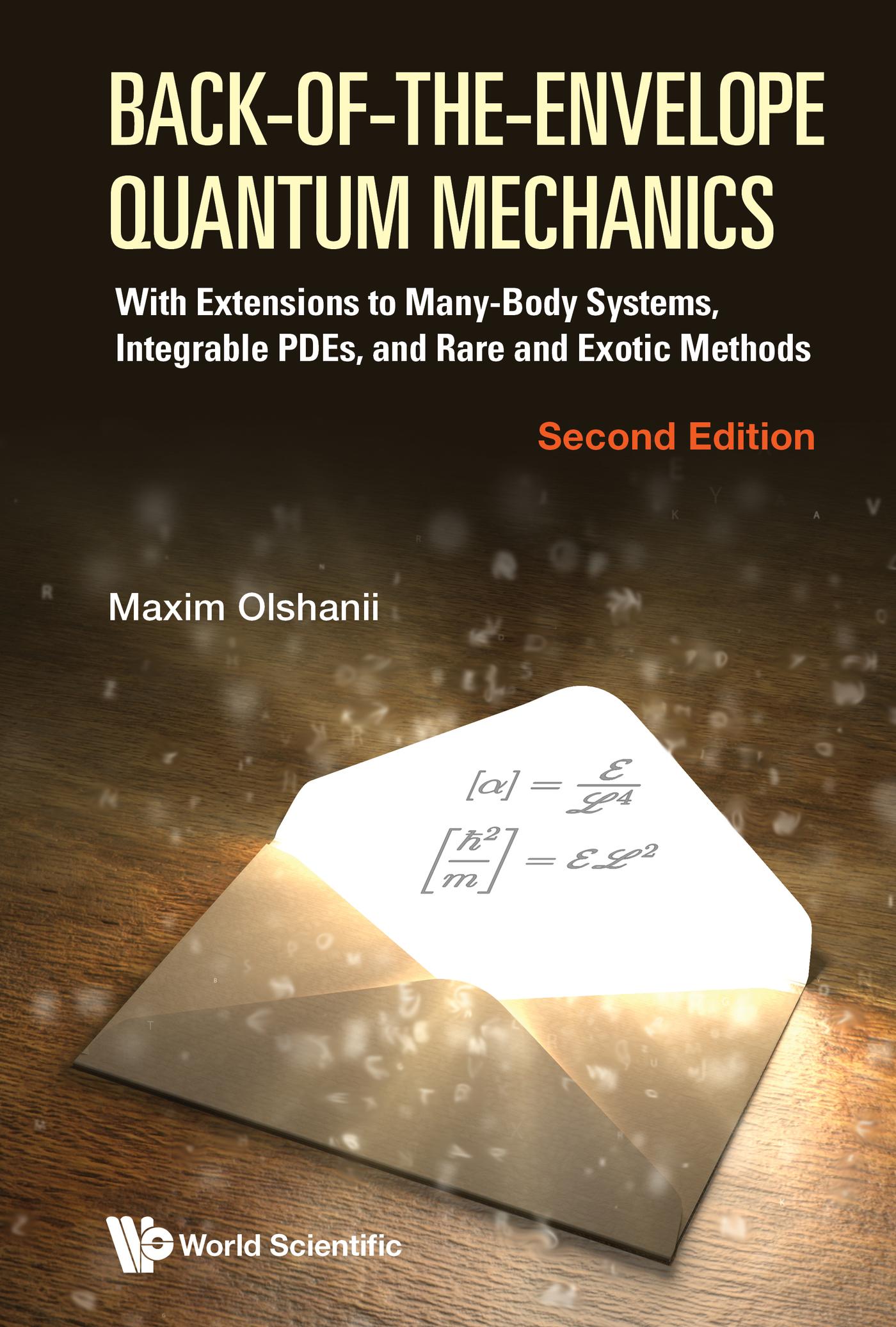 BACK-ENVELOPE QUANT MECH (2ND ED)