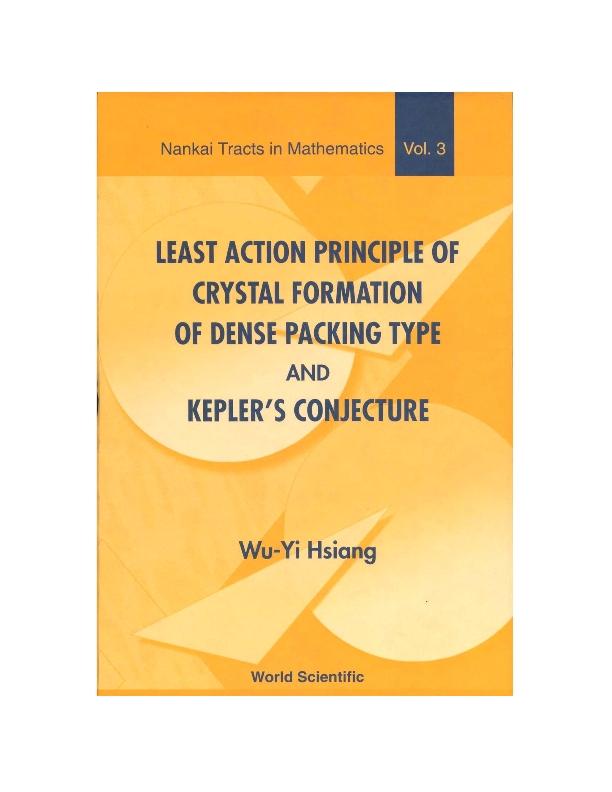 LEAST ACTION PRINCIPLE OF CRYSTAL...(V3) by Hsiang Wu-yi, Zhang Weiping