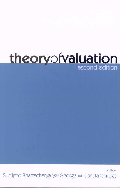THEORY OF VALUATION (2ND EDITION)