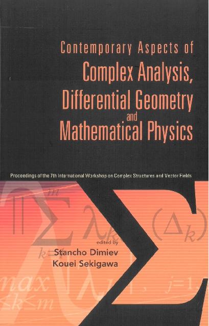 CONTEMPORARY ASPECTS OF COMPLEX ANALY...