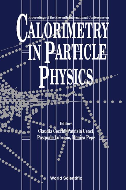 CALORIMETRY IN PARTICLE PHYSICS