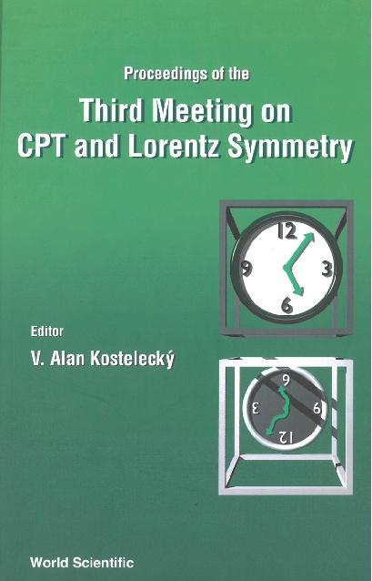 CPT & LORENTZ SYMMETRY