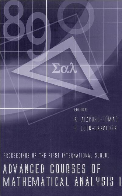 ADVANCED COURSES OF MATHEMATICAL ANALY..