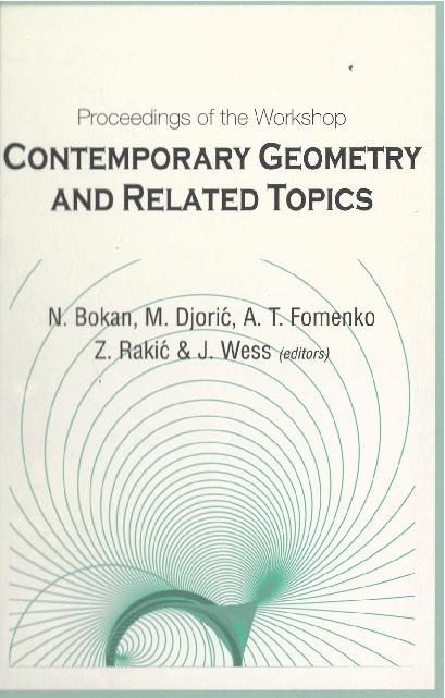 CONTEMPORARY GEOMETRY AND RELATED TOPICS by Bokan Neda, Djoric Mirjana, Fomenko Anatoly T