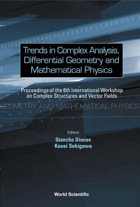 TRENDS IN COMPLEX ANALYSIS, DIFFERENT... by Dimiev Stancho, Sekigawa Kouei