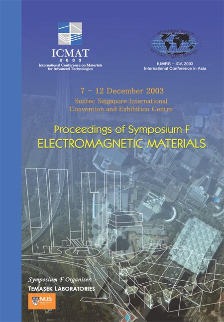 ELECTROMAGNETIC MATERIALS by Gan Yeow Beng, Lim Hock, Matitsine Serguei