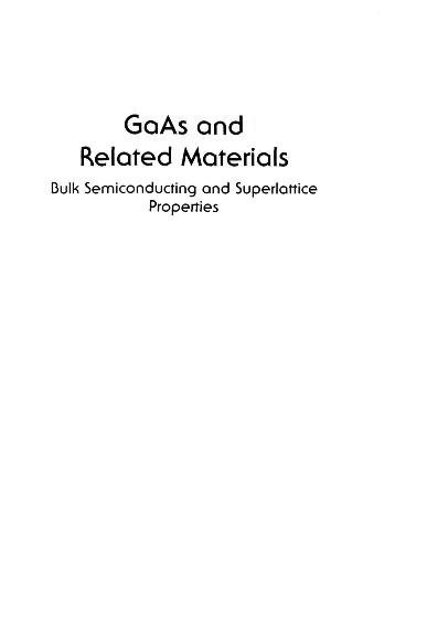 GaAs & RELATED MATERIALS